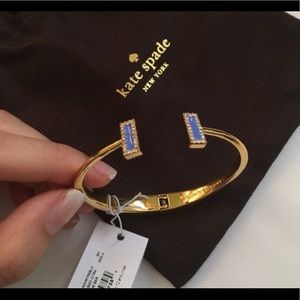 Raising the Bar Open Hinge Bangle Bracelet